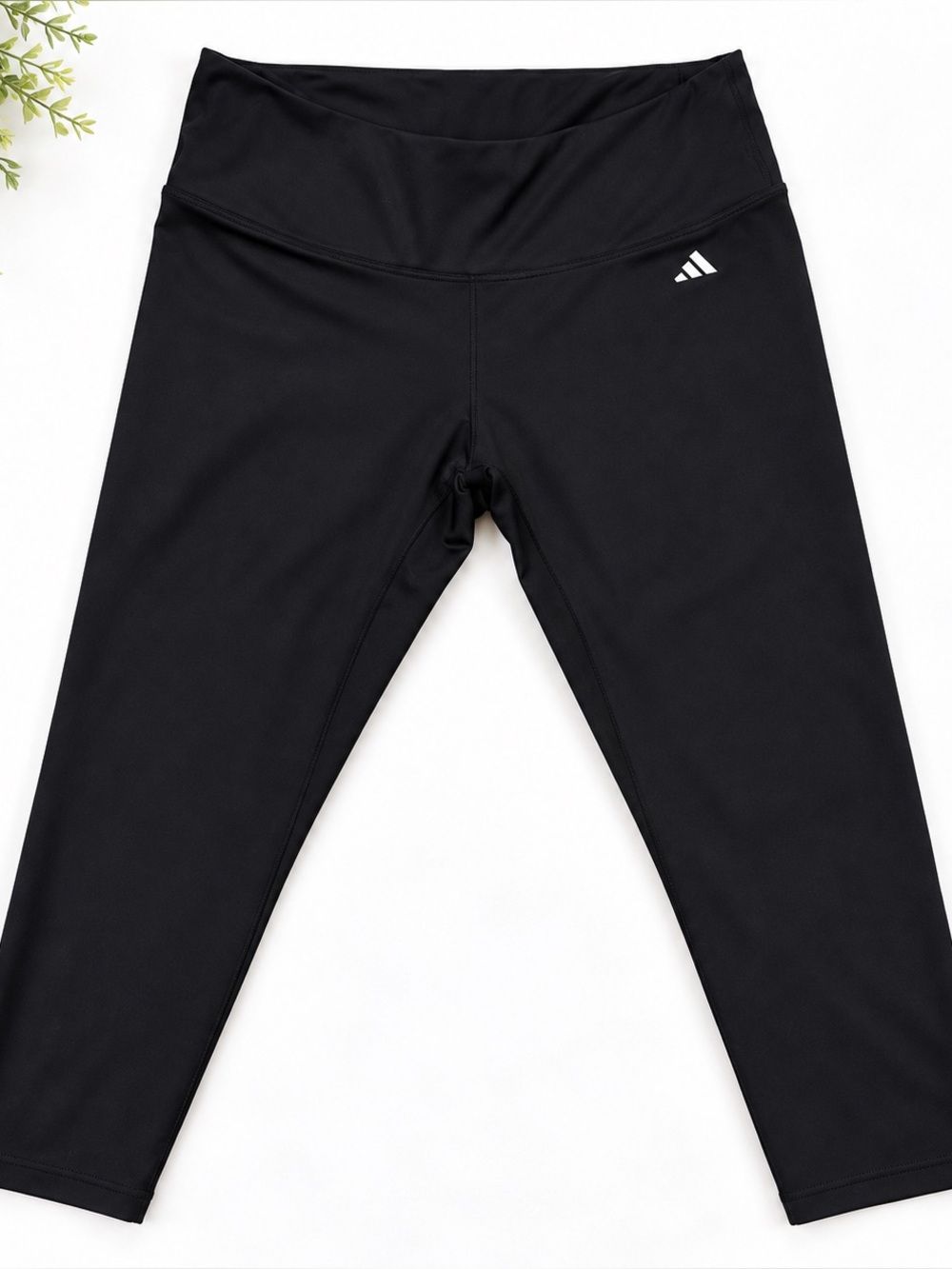 Adidas AEROREADY High Rise Cropped Leggings Black 2X